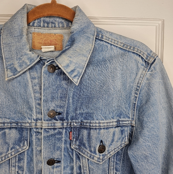 VTG 70s/80s Levi’s Denim Type III Trucker Jacket 70505-0213 - Picture 3 of 14